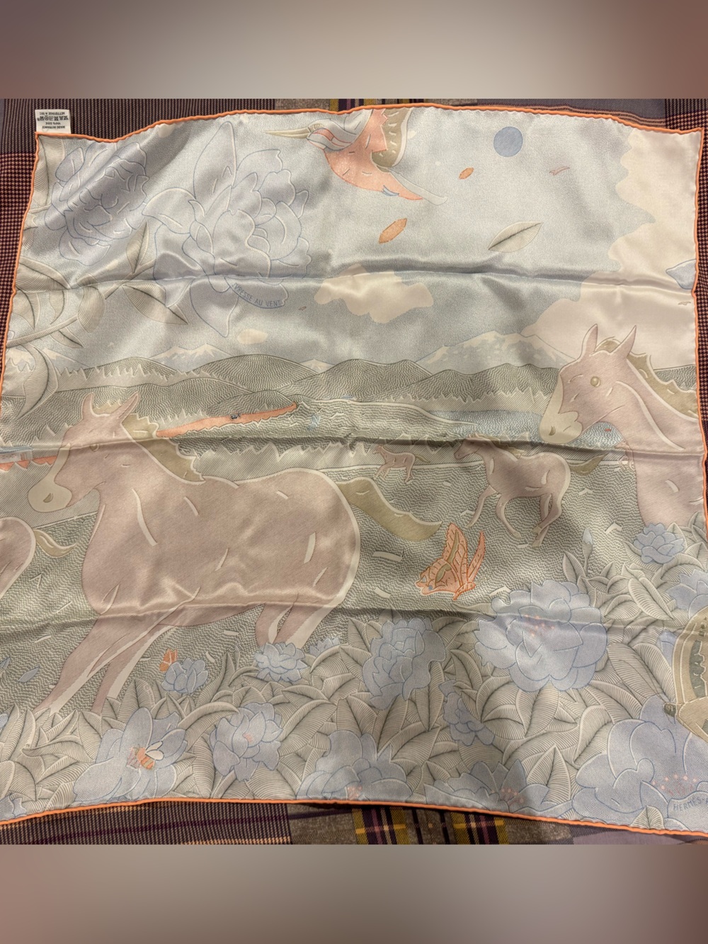 HERMES 90 Silk Scarf